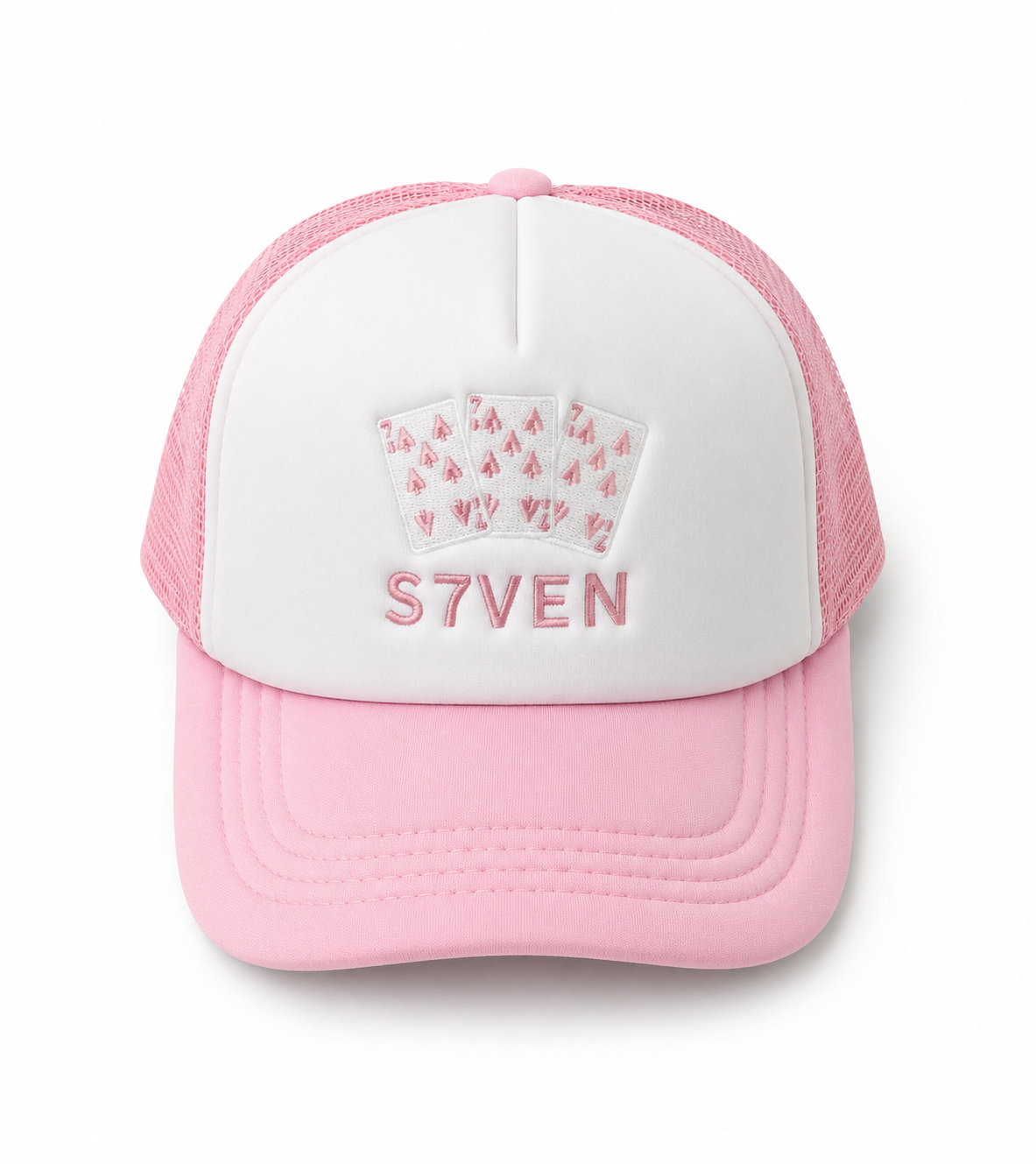 Pink ‘7 SPADES’ Trucker Cap